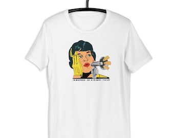 Funny Menopause T-Shirt for Women | HRT Humour Tee | Hot Flush Midlife Crisis Shirt | Perimenopause Gift | Retro Feminist Graphic Tee