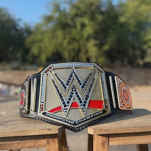 WWE Undisputed Championship Replica Title Belt – Premium Quality Wrestling Championship Belt Adult Size