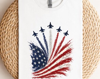 American Flag Jet DTF Transfer (Ready to Press)