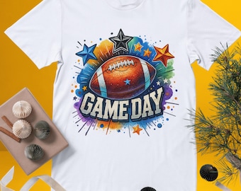 Game Day DTF Transfer: Vibrant Heat Press Design
