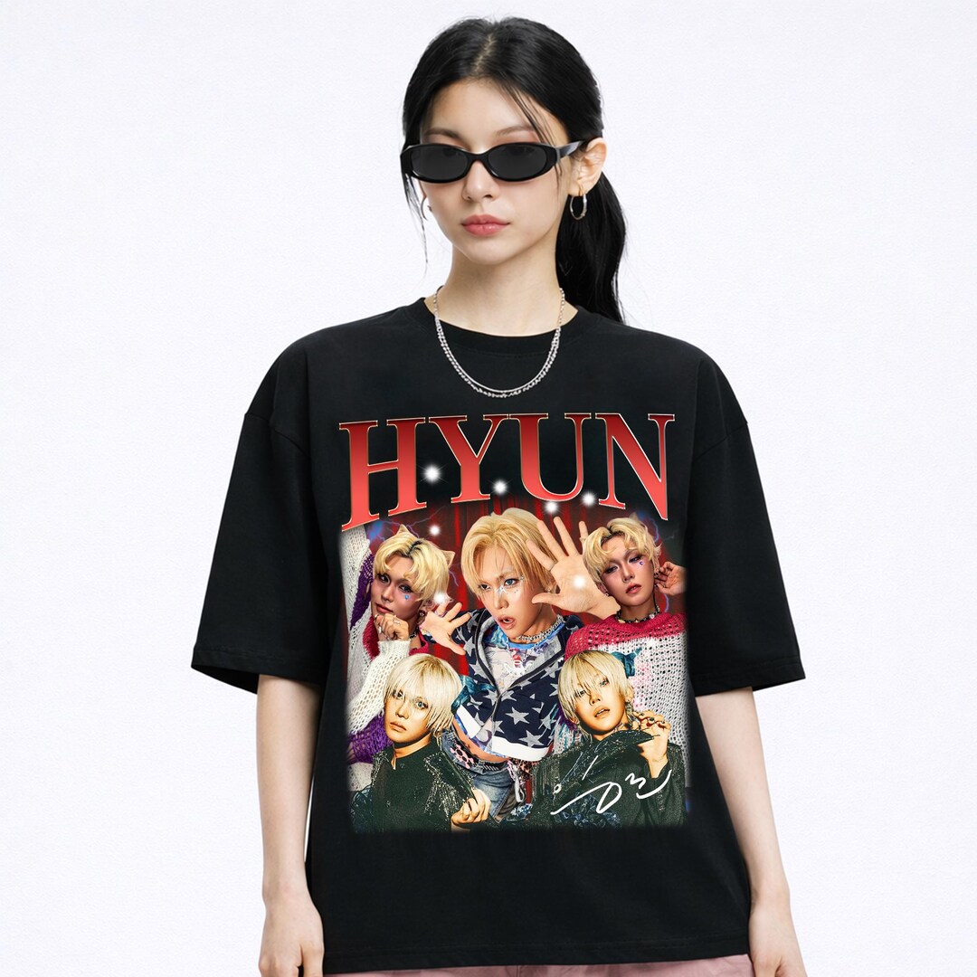 Hyun XLOV Kpop Graphics T-shirt, Xlov UXLXVE Album Shirt, I'mma Be ...