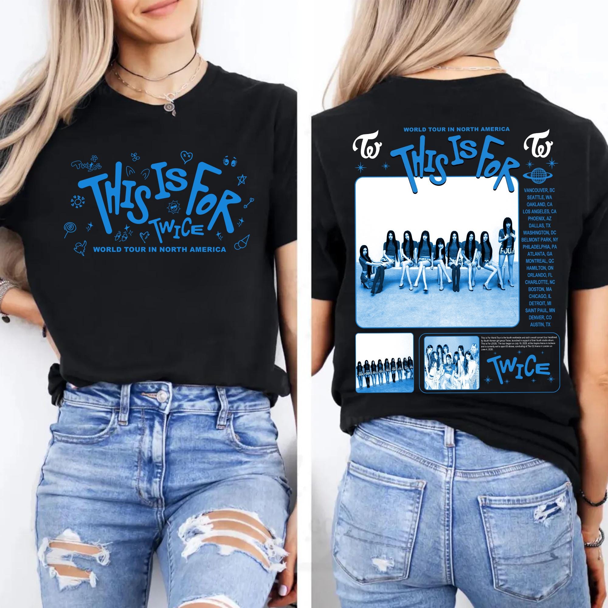 Twice This is for World Tour in US 2026 Shirt, Twice TEN: the
