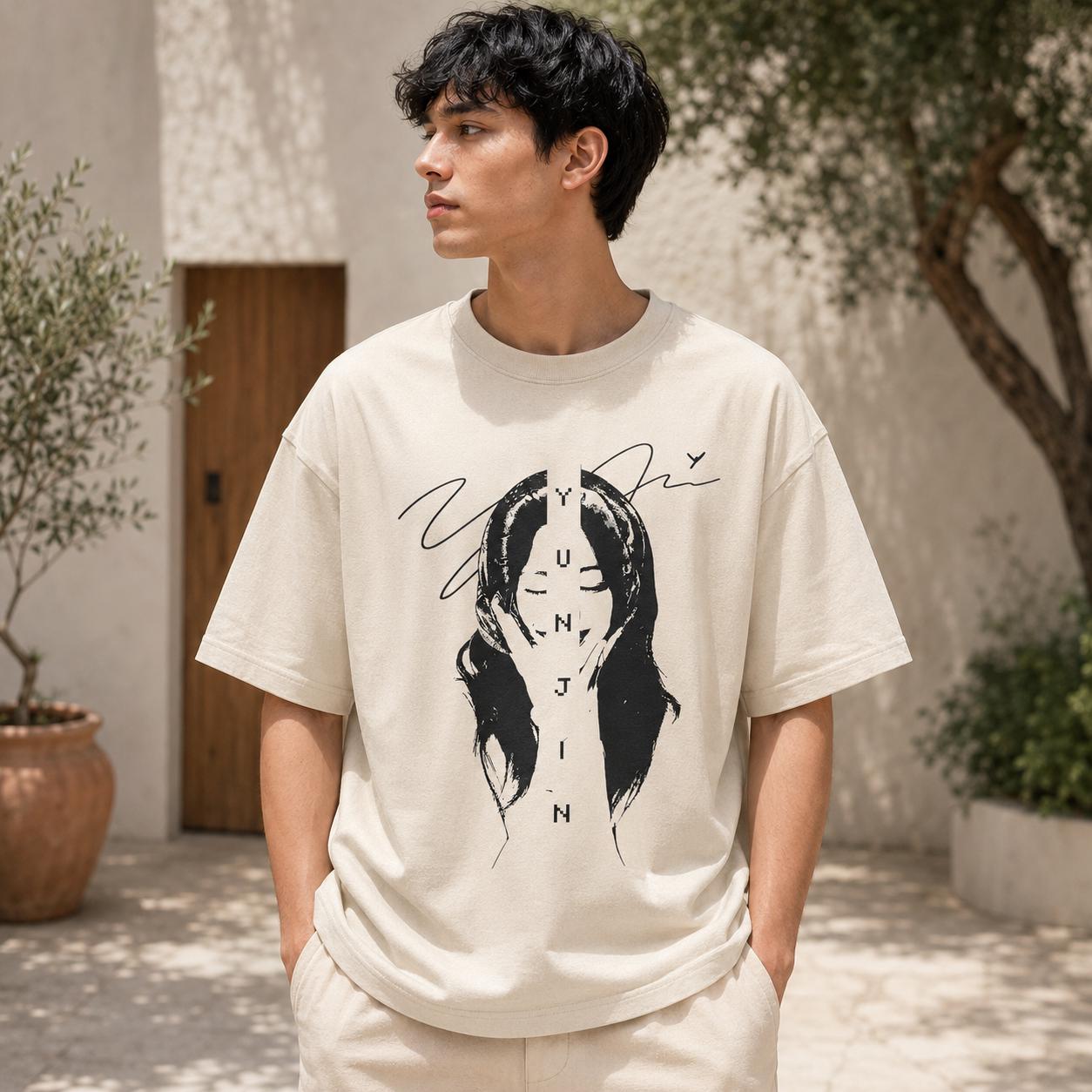 Yunjin Le Sserafim Shirt - Etsy