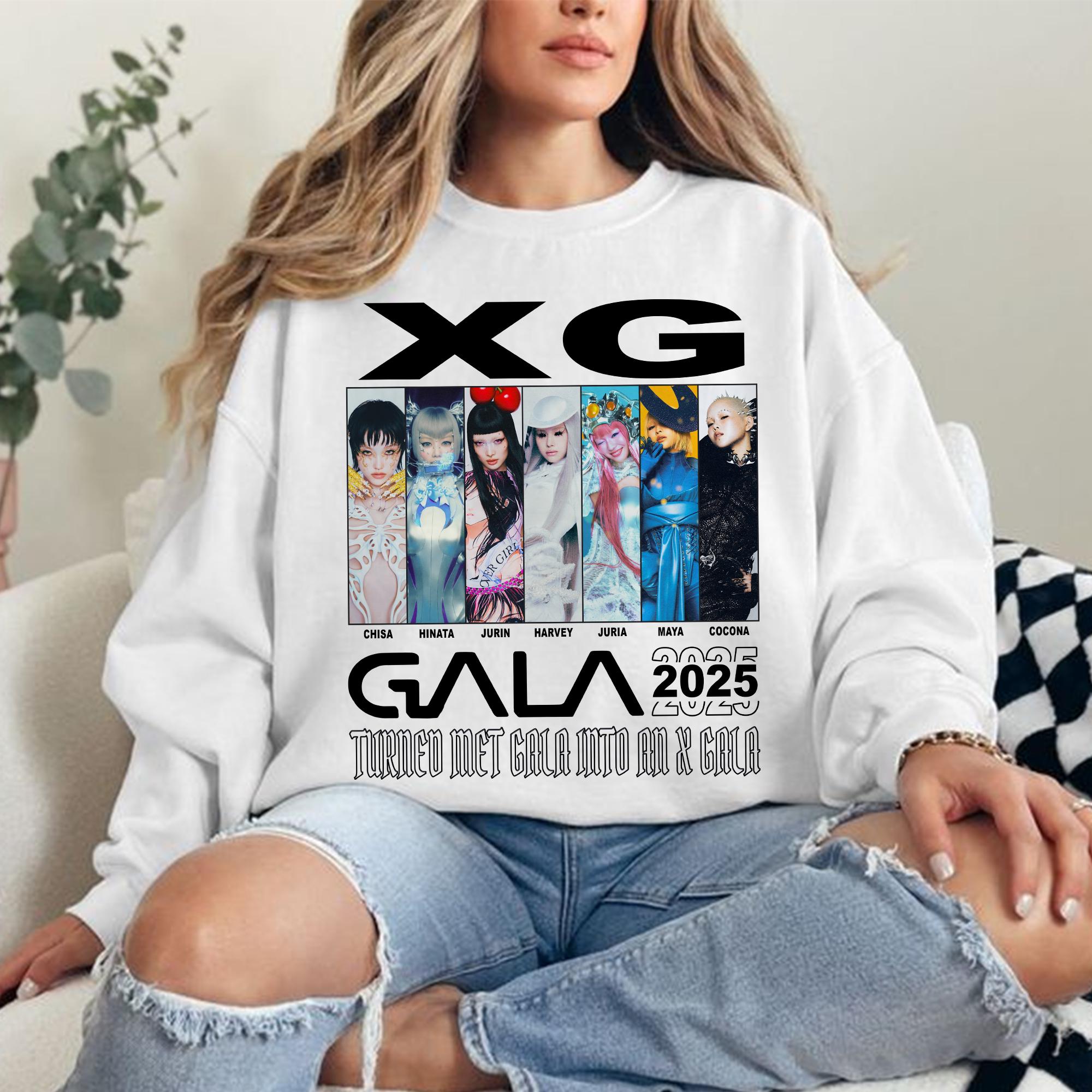 XG JURIN Tシャツ　L XG Jurin T-shirt: Retro 90s KPOP Bootleg Tee - Etsy