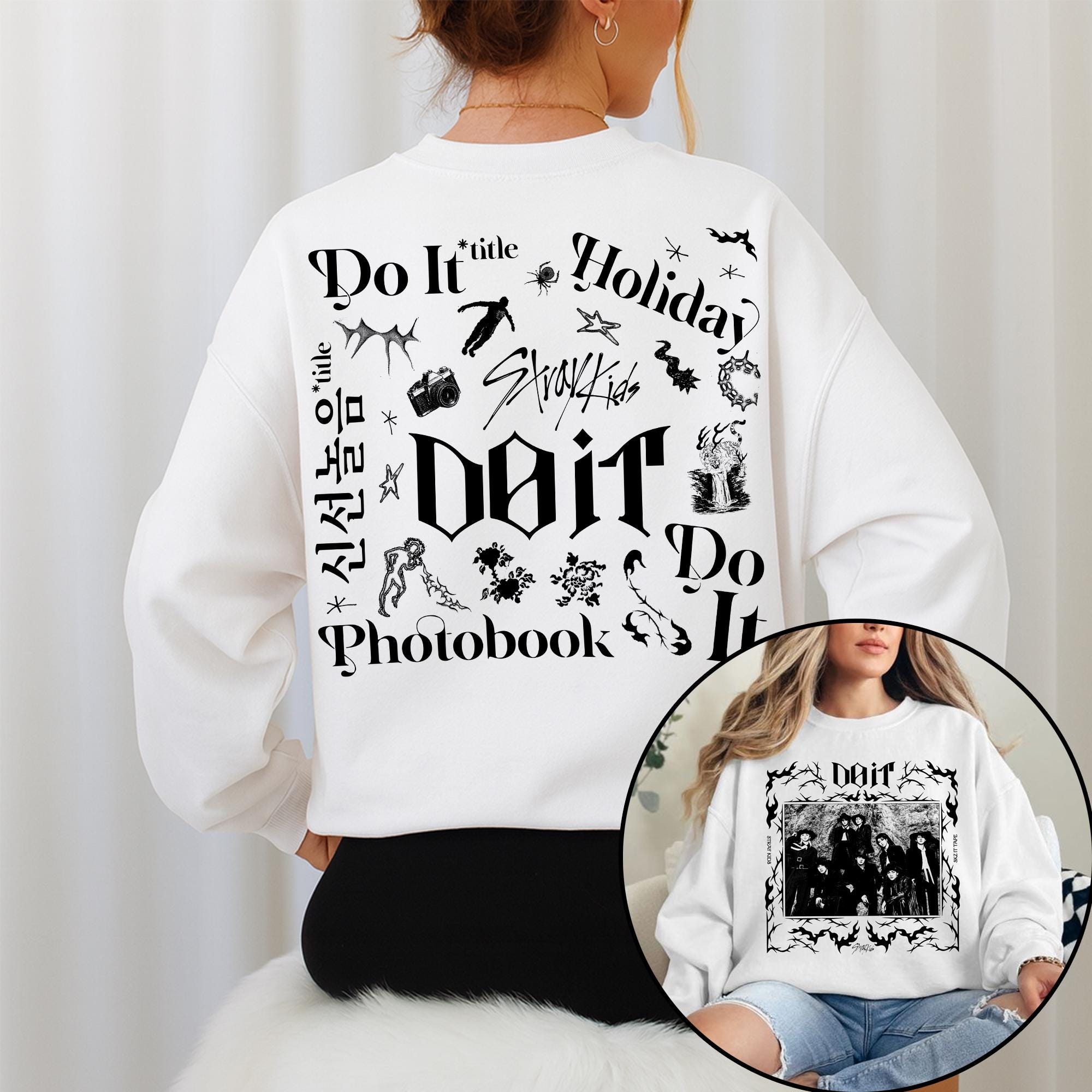 Stray Kids DO IT Tracklist Sweatshirt, Skz It Tape Do It Shirt