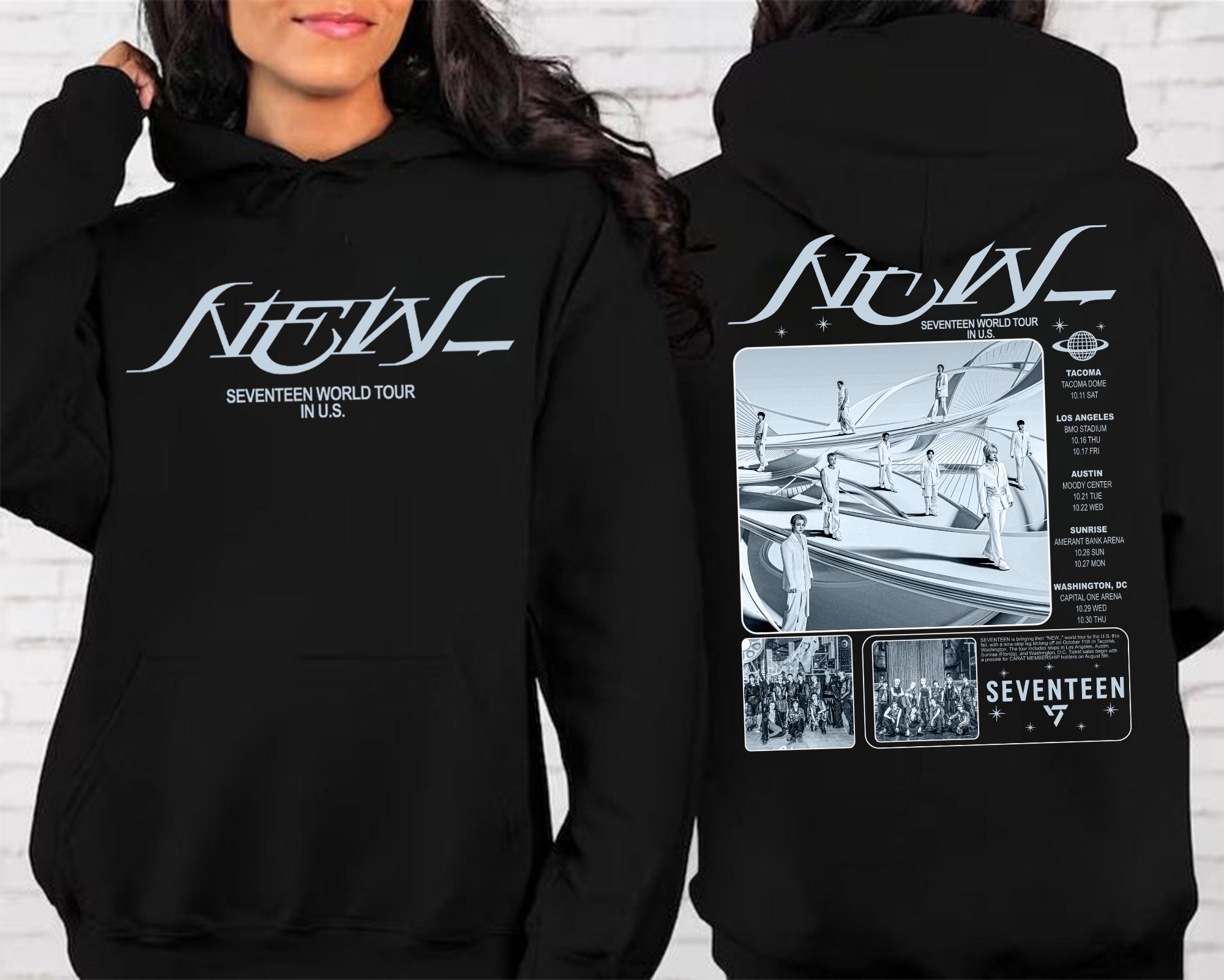 Seventeen World Tour New_ Sweatshirt, Seventeen World Tour 2025
