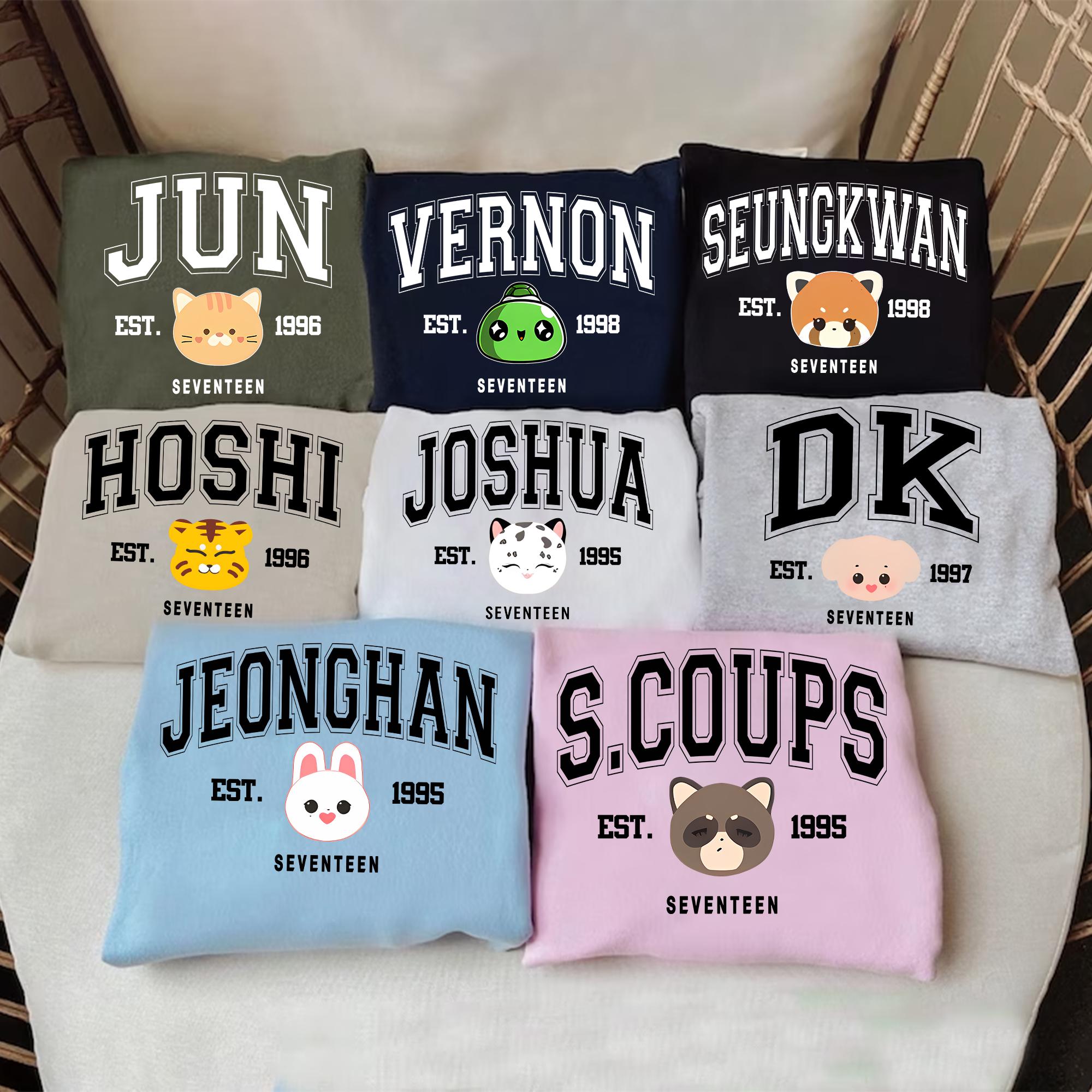 SEVENTEEN in Carat SWEAT SHIRT　Mサイズ Seventeen Sweatshirt - Etsy