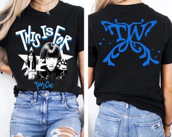 Twice This is for World Tour in US Mineral Washed Shirt, This is