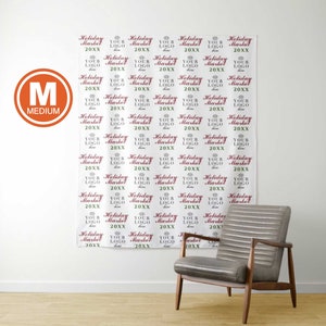 Custom Logo Event Backdrop // Fabric Step and Repeat // Small Business Banner // Photo Booth Background