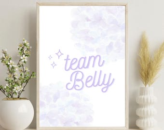 Poster teambuik | Print The Summer I Turned Pretty (digitale download)