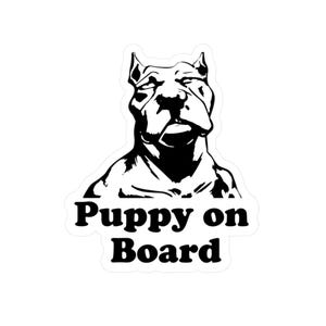 Puppy on Board - Car Sticker