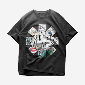 Red Hot Chili Peppers T-shirt, Rock Music Shirt, Unisex Heavy Cotton Tee, Red Hot Chili Peppers Merch - Premium Quality