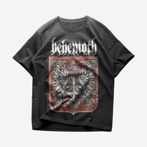 Behemoth T-shirt, Metal Music Shirt, Unisex Heavy Cotton Tee, Behemoth Merch - Premium Quality