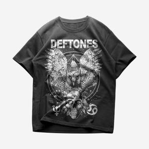 Deftones T-shirt, Rock Music Shirt, Unisex Heavy Cotton Tee, Deftones Merch - Premium Quality