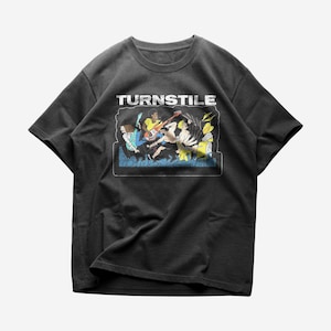 Turnstile T-shirt, Rock Music Shirt, Unisex Heavy Cotton Tee, Turnstile Merch - Premium Quality