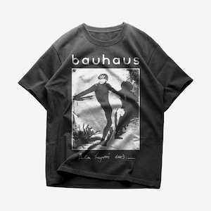 Bauhaus T-shirt, Rock Music Shirt, Unisex Heavy Cotton Tee, Bauhaus Merch - Premium Quality