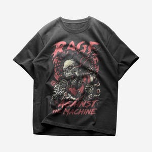 Rage Against The Machine T-shirt, Metal Music Shirt, Unisex Heavy Cotton Tee, Rage Against The Machine Merch - Premium Quality