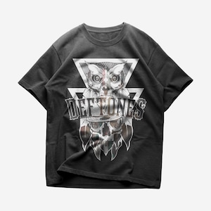Deftones T-shirt, Metal Music Shirt, Unisex Heavy Cotton Tee, Deftones Merch - Premium Quality
