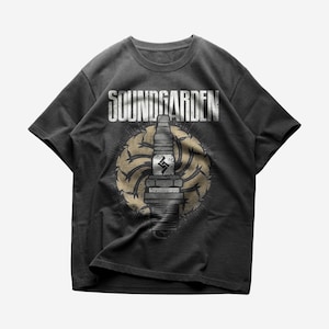 Soundgarden T-shirt, Rock Music Shirt, Unisex Heavy Cotton Tee, Soundgarden Merch - Premium Quality