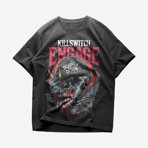 Killswitch Engage T-shirt, Rock Music Shirt, Unisex Heavy Cotton Tee, Killswitch Engage Merch - Premium Quality