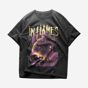 In Flames Tee, Metal Music Band Shirt, Unisex Heavy Cotton Tee, In Flames Merch - Premium Quality