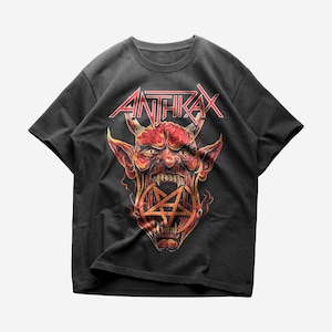 Anthrax T-shirt, Metal Music Shirt, Unisex Heavy Cotton Tee, Anthrax Merch - Premium Quality