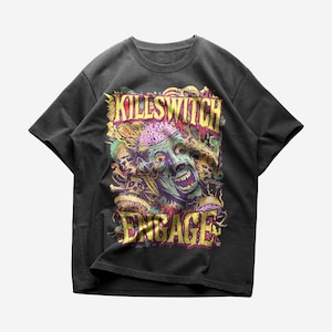 Killswitch T-shirt, Rock Music Shirt, Unisex Heavy Cotton Tee, Killswitch Merch - Premium Quality