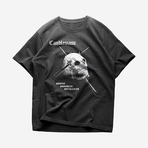 Candlemass T-shirt, Metal Music Shirt, Unisex Heavy Cotton Tee, Candlemass Merch - Premium Quality