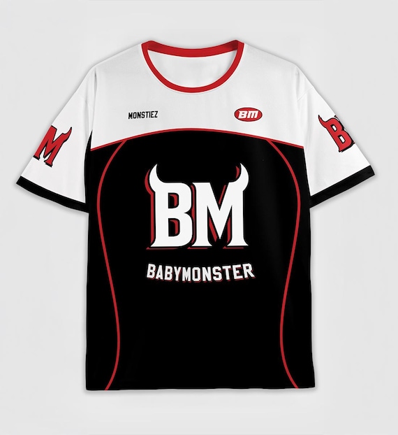 BABYMONSTER K-pop Jersey, Unisex Concert Merch, Monstiez - Etsy