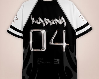 AESPA Metallic Jersey (choose Members) - Etsy Canada