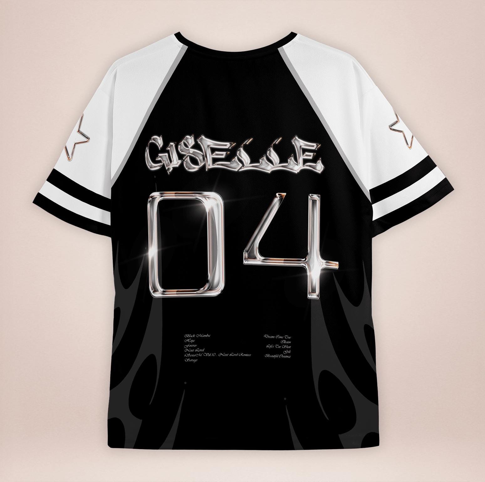 AESPA Metallic Jersey (choose Members) - Etsy