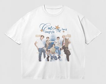 L サイズ T - Shirt Tシャツ CORTIS 新品未開封 CORTIS カラーアウトサイドザラインシャツ、Cortis Tシャツ、Cortis