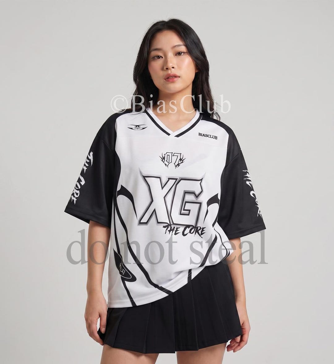 XG Jersey (choose Members), Kpop Concert Merch, Personalizable