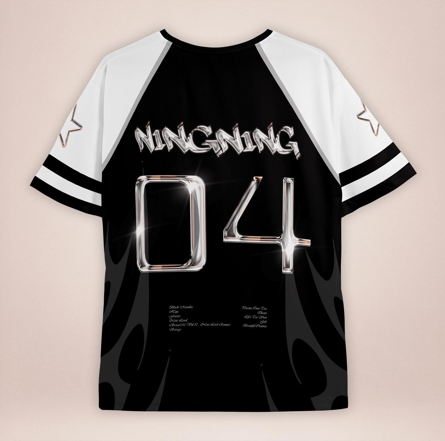 AESPA Metallic Jersey (choose Members) - Etsy