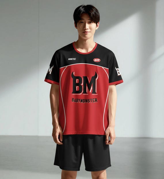 BABYMONSTER K-pop Jersey (choose Members!) - Etsy Israel