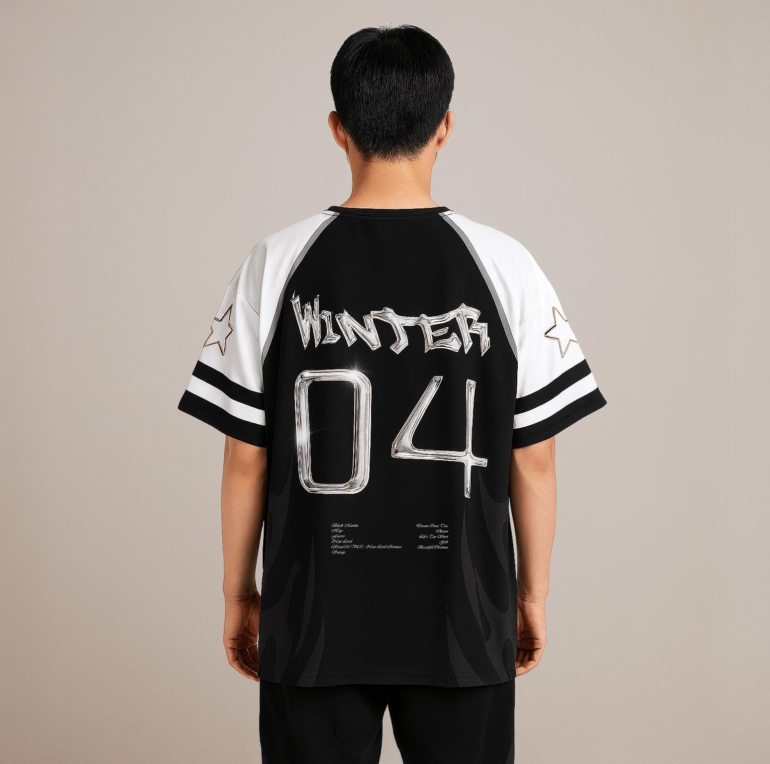 AESPA Metallic Jersey (choose Members) - Etsy