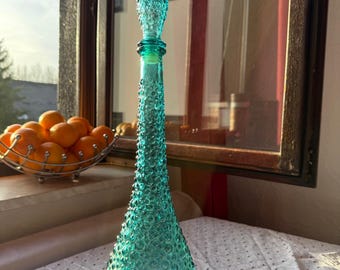 Italienischer Vintage-Dekanter von Empoli, 1950er Jahre. Habd-Geblasen