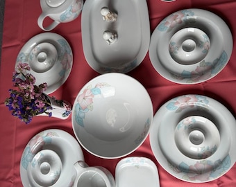 Winterling Schwarzenbach Dinner Set, Germany, 1960s