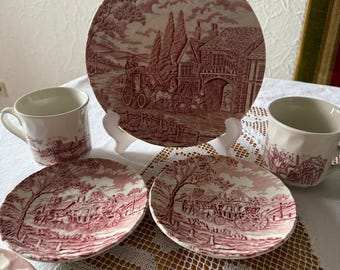 Englischer Vintage Royal Vassar 1980er Jahre