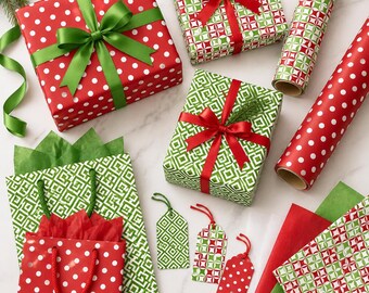Christmas Mega Paper Pack 2 - 20 Printable Digital papers - 12 x12 - 300 DPI  ////02