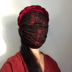 Double layers Washable Reusable Matte Lace Airy Face Cover in Multiple colors