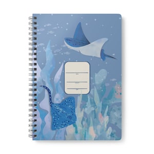 Marine Life Notebook for Students | Adorable, book, back to school, Animal Notebook