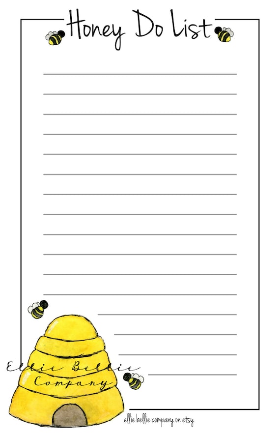 Merchandise equivalent in the direction of Watercolor Printable Honey Do Listing upon Etsy picture regarding Honey Do List Printable called Products and solutions related in the direction of Watercolor Printable Honey Do Listing upon Etsy
