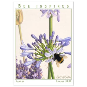 Bee Inspired - Bee Collection 2025 - Fine Art Poster