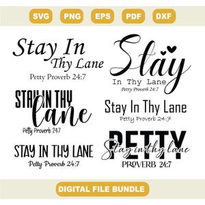 Petty Proverbs SVG, zabawny projekt koszulki chrześcijańskiej, sarkastyczny humor biblijny, minimalistyczny prezent w postaci koszulki z wiarą, sublimacja, plik Cricut Cut