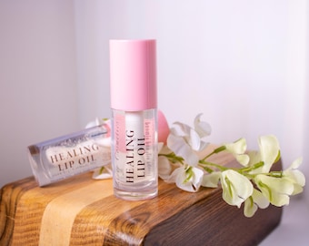 Healin Lip Oil 6ml, Repairs and Nourishes Damaged Lips