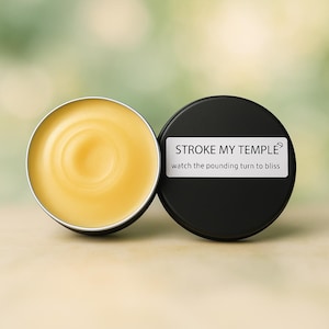 STROKE MY TEMPLE (migraine salve)