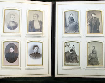 50 fotografías francesas antiguas imprimibles, niños victorianos franceses, mujeres y hombres, fotos de tarjetas de gabinete francesas antiguas descargadas digitales