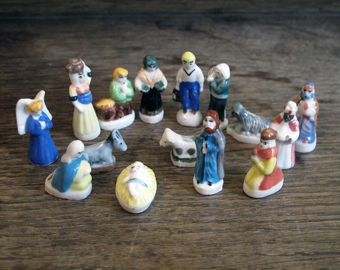 Nativity .vintage French Santon .nativity Set. Vintage French Etsy