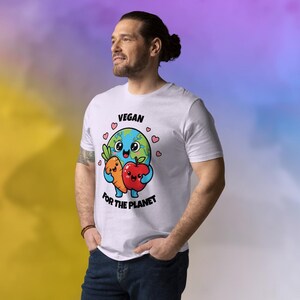 Vegan for the Planet organic cotton t-shirt